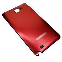 Samsung i9220/N7000 Galaxy Note - Задняя крышка (Цвет: красный)
