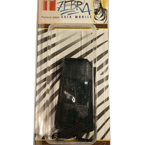 Кожаный чехол для телефона Pantech G500 "Alan-Rokas" серия "Zebra" натуральная кожа фото 6