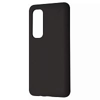Панель для Xiaomi Mi Note 10 Lite силиконовая (Цвет: черный)