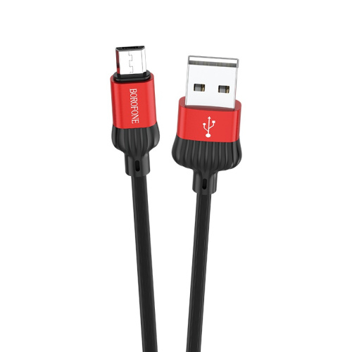 USB to Type C "BOROFONE" BX28 3.0A 1M (Цвет: красный)  фото 4
