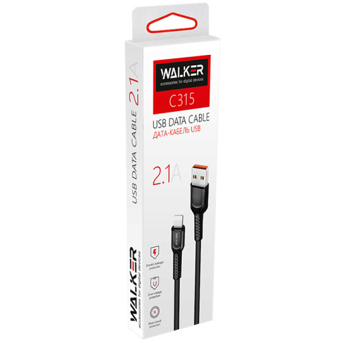 USB micro USB "WALKER" C315 (Цвет: черный) фото 2