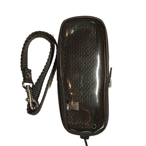 Кожаный чехол для телефона Motorola T192 "Alan-Rokas" серия "Zebra" натуральная кожа фото 3