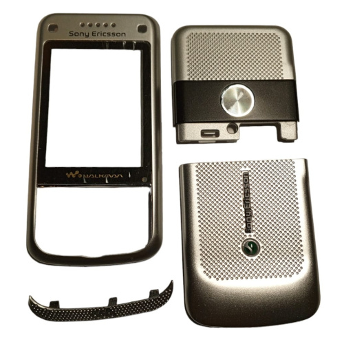 Sony Ericsson W760 - Передняя и задняя панель корпуса (Цвет: серебро)