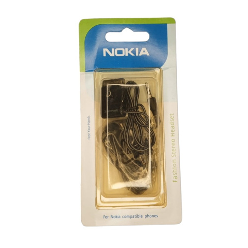 Стерео гарнитура для Nokia (аналог AD-57), jack 3,5 TRRS (четыре контакта) фото 2