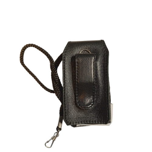 Кожаный чехол для телефона Nokia 6170 "Alan-Rokas" серия "Absolut" (черный) натуральная кожа фото 4