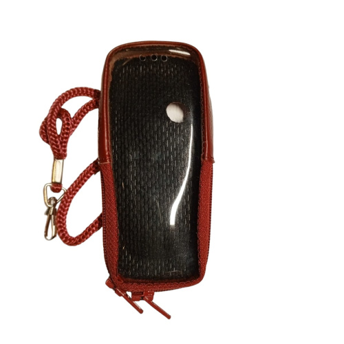 Кожаный чехол для телефона Nokia 6610i "Alan-Rokas" серия "Absolut" (красный лак) натуральная кожа  фото 3