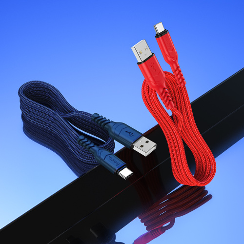 USB to Type C "HOCO" X59 1M (Цвет: красный) фото 3
