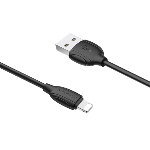 USB для IP Lighting "Borofone" BX19 1M (черный) фото 6