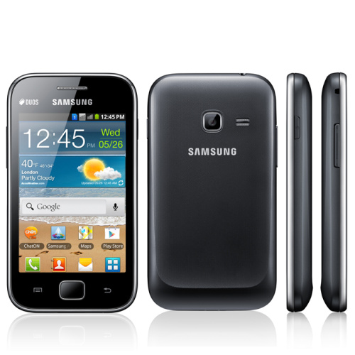 Чехол-книжка для Samsung S6802 Galaxy Ace Duos (Цвет: белый) вертикальный чехол-флип фото 5