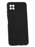 Панель для Samsung A22S/A22 5G силиконовая (Цвет: черный)