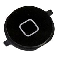 Кнопка (толкатель) "Home" для iPhone 3G/3Gs (Цвет: черный) (116124)