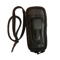 Кожаный чехол для телефона Nokia 8210 "Alan-Rokas" серия "Absolut" (черный) натуральная кожа