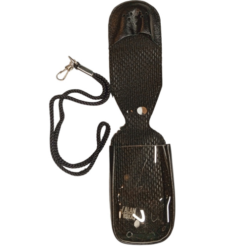 Кожаный чехол для телефона Motorola V150 "Alan-Rokas" серия "Zebra" натуральная кожа фото 2