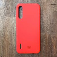 Панель для Xiaomi Mi A3/CC9E силикон Silky soft-touch (Цвет: красный)
