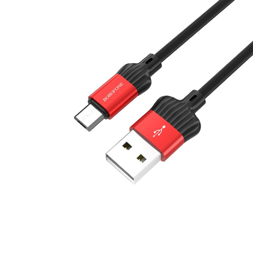 USB to Type C "BOROFONE" BX28 3.0A 1M (Цвет: красный) 