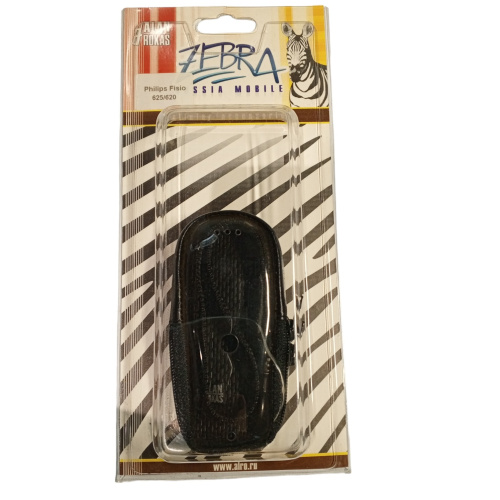 Кожаный чехол для телефона Philips 620/625 "Alan-Rokas" серия "Zebra" натуральная кожа фото 4