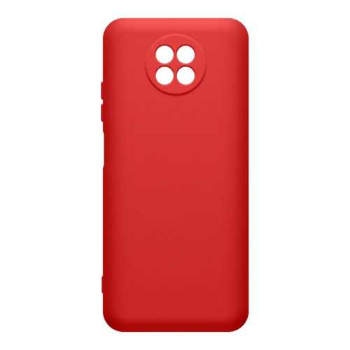 Панель для Xiaomi Redmi Note 9T силиконовая (Цвет: красный)
