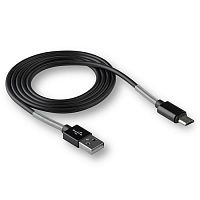 USB micro USB "WALKER" C720 (Цвет: черный) с пружинами