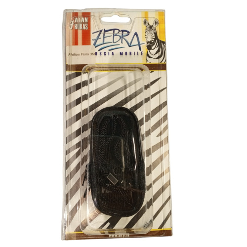 Кожаный чехол для телефона Philips 350 "Alan-Rokas" серия "Zebra" натуральная кожа фото 4