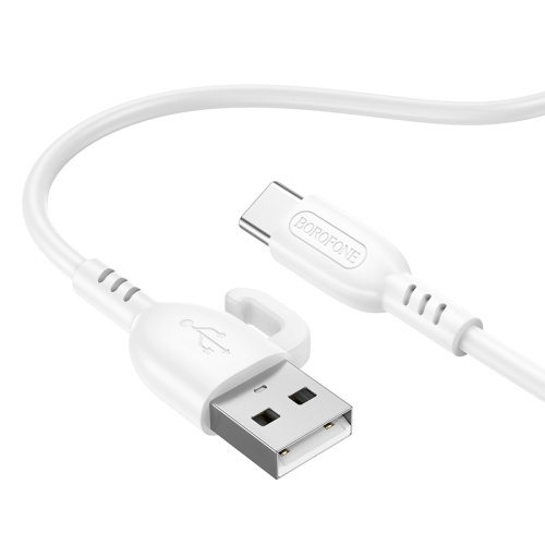 USB to Type C "BOROFONE" BX91 3.0A 1M (Цвет: белый)  фото 4