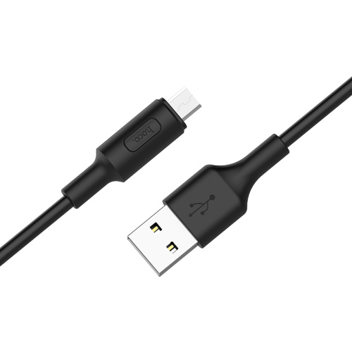 USB micro USB "HOCO" X25 1М 2.0A (черный)  фото 5