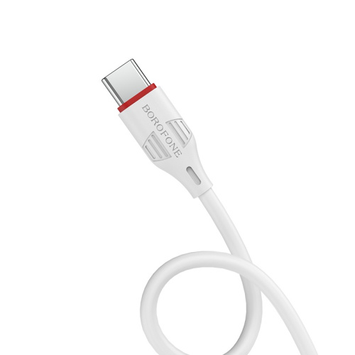 USB to Type C "BOROFONE" BX17 1M (Цвет: белый)  фото 5