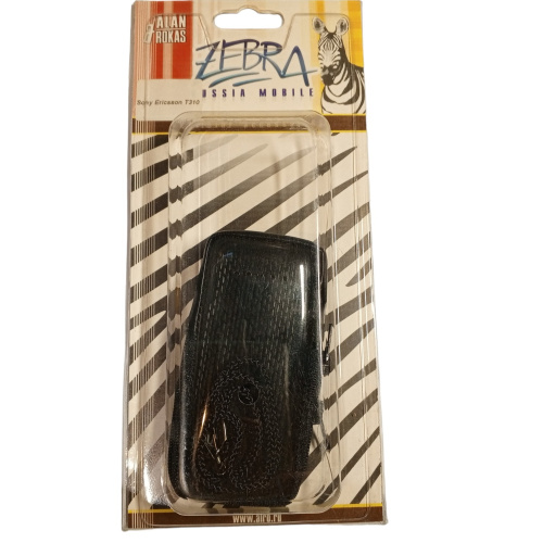 Кожаный чехол для телефона Sony Ericsson T310 "Alan-Rokas" серия "Zebra" натуральная кожа фото 5