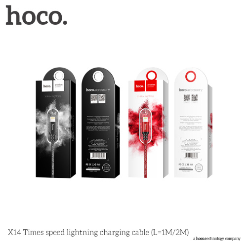 USB для IP Lighting "HOCO" X113 1M (черный)  фото 2