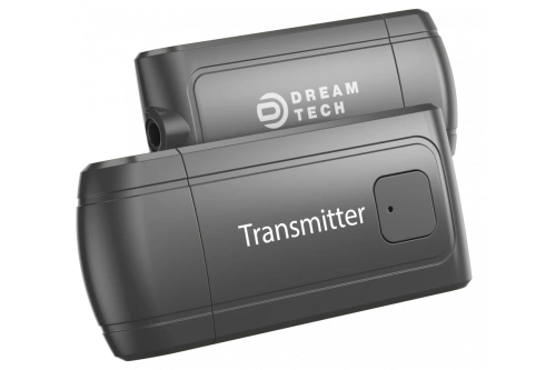 Трансивер BLUETOOTH (передача) BT490 (USB, AUX) черный DREAM