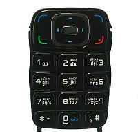 Клавиатура для Nokia 6131 с русскими буквами (черная)