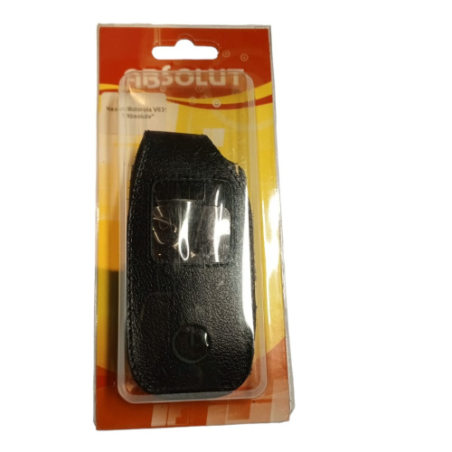 Кожаный чехол для телефона Motorola V635 "Alan-Rokas" серия "Absolut" натуральная кожа фото 2
