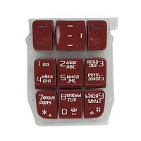 Клавиатура для Nokia 3220 с русскими буквами (красная)