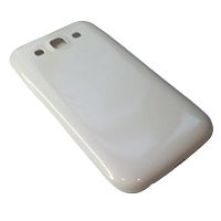 Samsung i8552/i8550 Galaxy Win - Задняя крышка (Цвет: белый) 