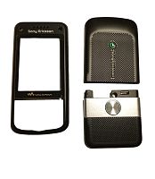 Sony Ericsson W760 - Передняя и задняя панель корпуса (Цвет: черный)