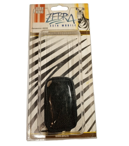 Кожаный чехол для телефона Panasonic GD55 "Alan-Rokas" серия "Zebra" натуральная кожа фото 2
