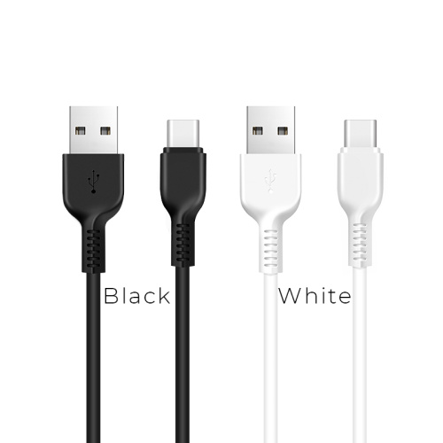 USB to Type C "HOCO" X13 2.0A 1M (Цвет: черный)  фото 3