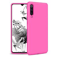 Панель для Samsung A50/A50S/A30S (A505/A307) силиконовая Silky soft-touch (Цвет: розовый)