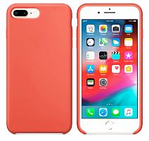 Панель для IP 7 Plus/8 Plus силиконовая Silicone Case (цвет: коралловый) 