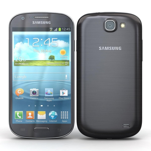 Чехол-книжка для Samsung i8730 Galaxy Express (Цвет: белый) вертикальный чехол-флип фото 2