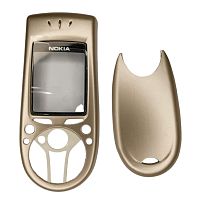 Nokia 3660 - Передняя и задняя панель корпуса (Цвет: золотистый)