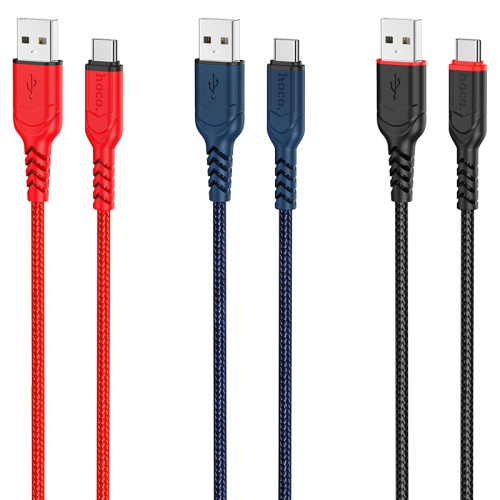 USB to Type C "HOCO" X59 1M (Цвет: красный) фото 5